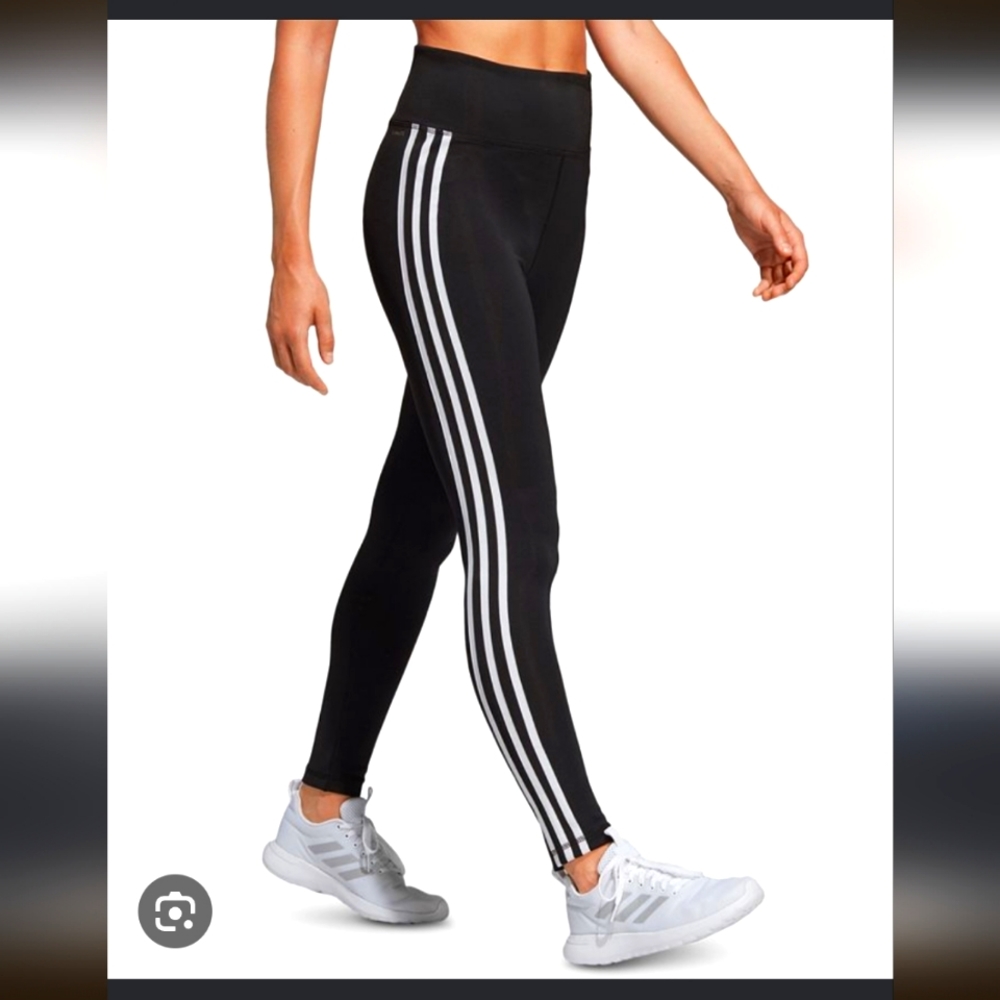 Women's Design 2 Move ClimaLite® High-Rise 3-Stripe Leggings